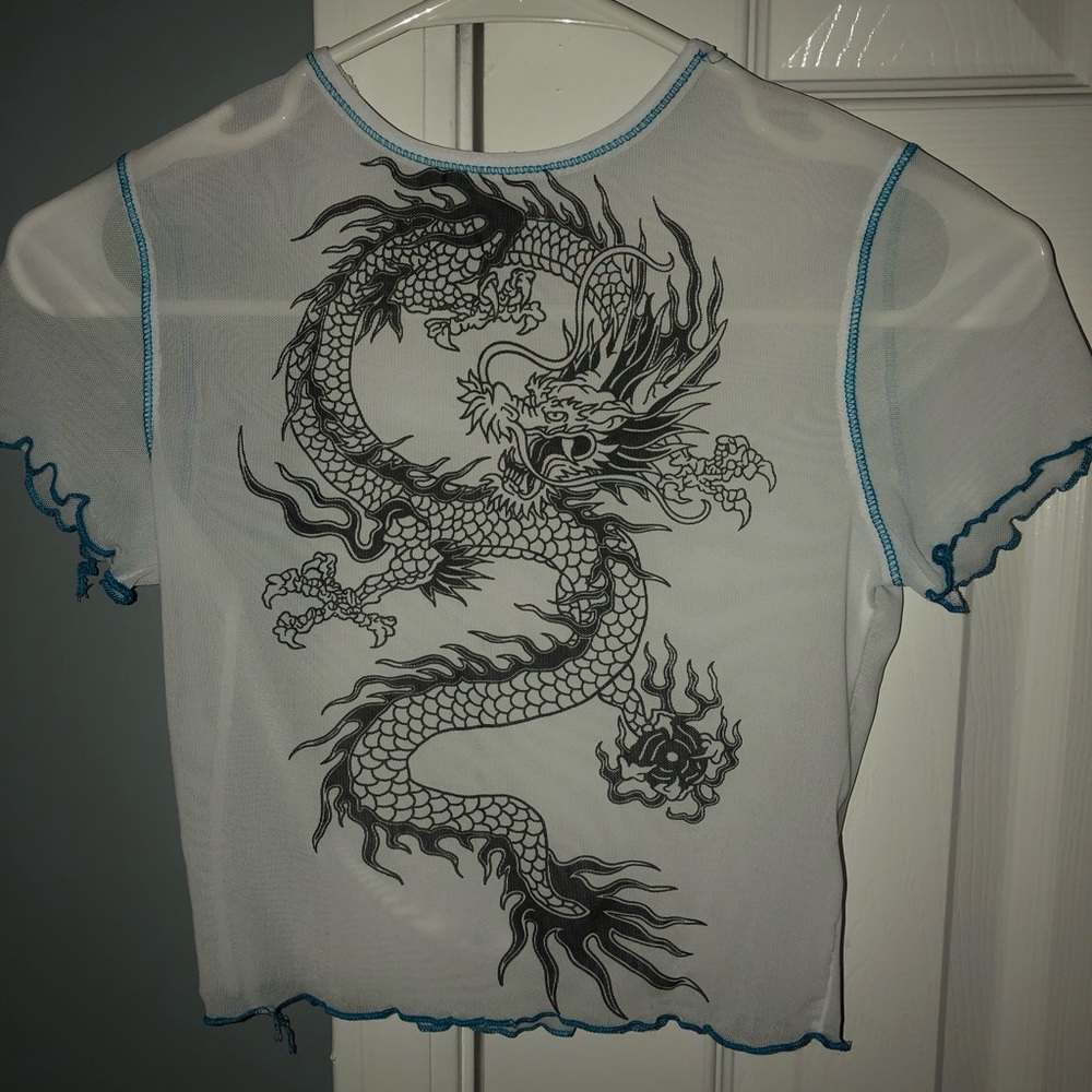 Women’s Black Dragon Shirt
